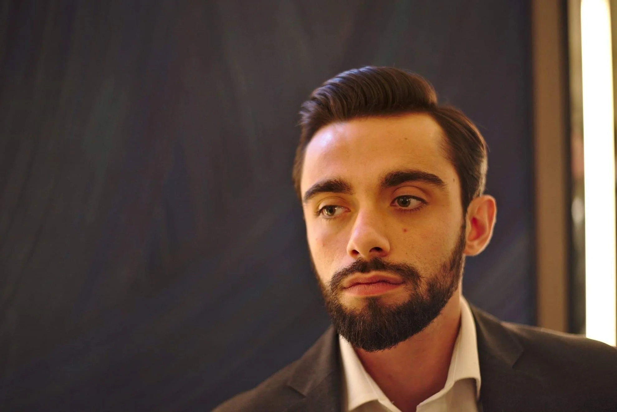 Coupe dégradée avec finition impeccable